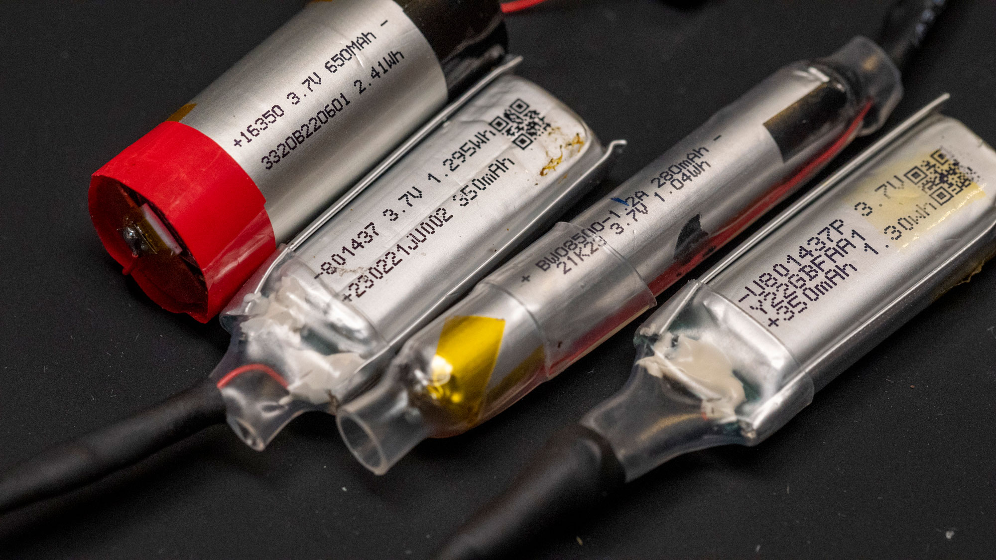 variety of batteries